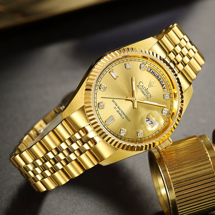 CADISEN C8229M Classic 38mm MIYOTA Mechanical Man Watch