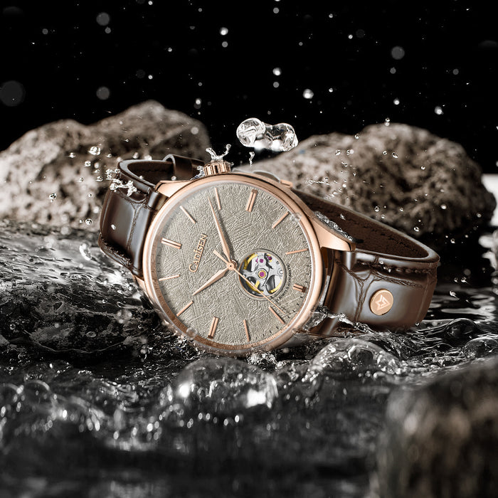 CADISEN C8187M Skelelon 41.5mm MIYOTA82S0 Mechanical Man Watch