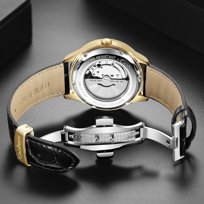 CADISEN C8196M Classic 41mm NH35 Mechanical Man Watch