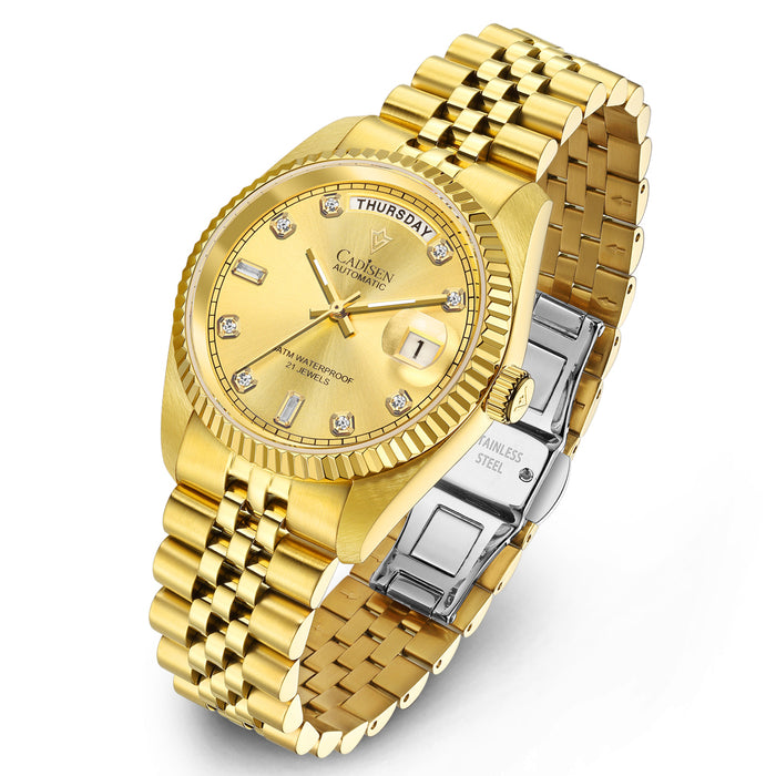 CADISEN C8229M Classic 38mm MIYOTA Mechanical Man Watch