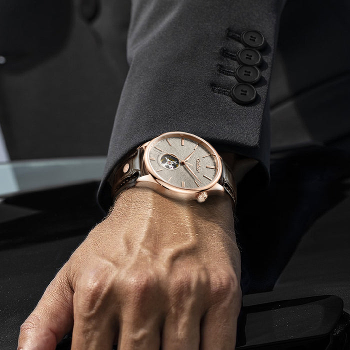 CADISEN C8187M Skelelon 41.5mm MIYOTA82S0 Mechanical Man Watch