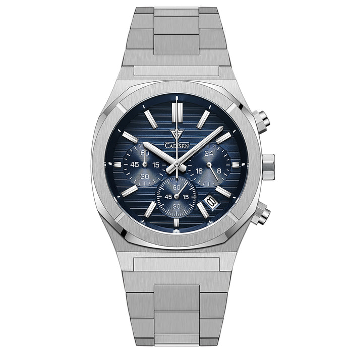 CADISEN C7062M Chronograph 40mm VK63 Quartz Man Watch