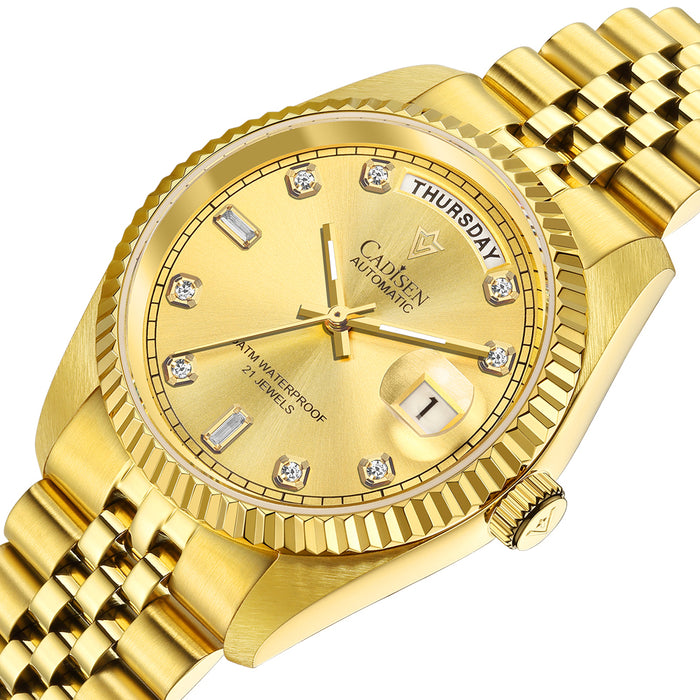 CADISEN C8229M Classic 38mm MIYOTA Mechanical Man Watch