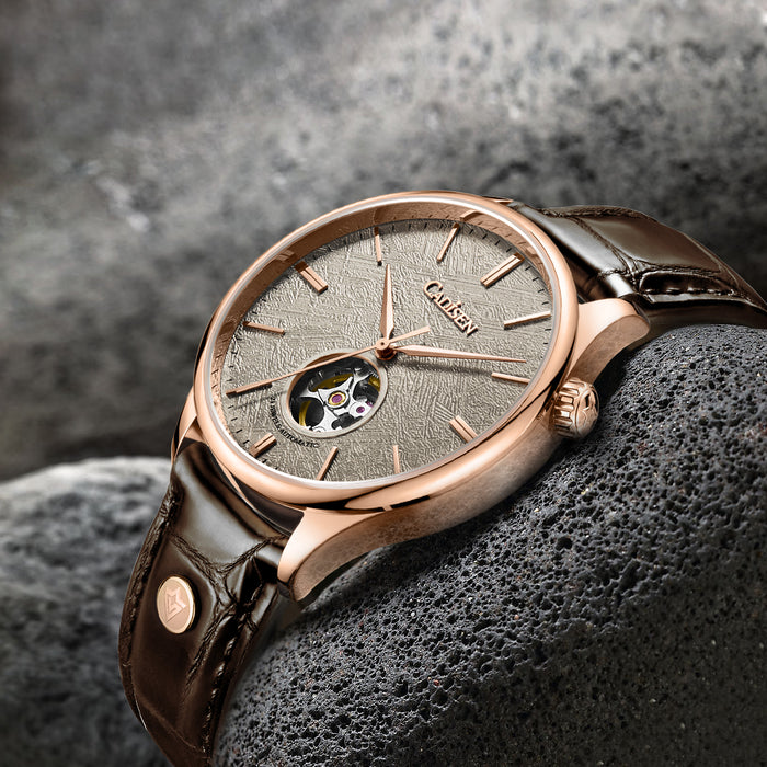 CADISEN C8187M Skelelon 41.5mm MIYOTA82S0 Mechanical Man Watch