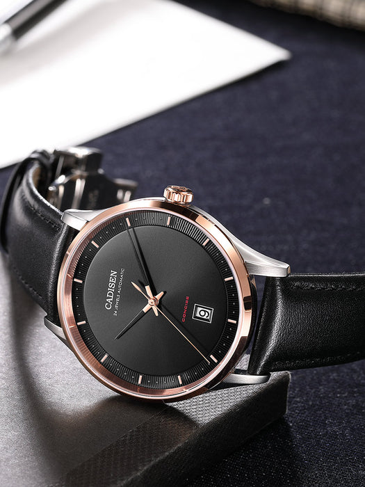 CADISEN C8143M Classic 42mm NH35 Mechanical Man Watch