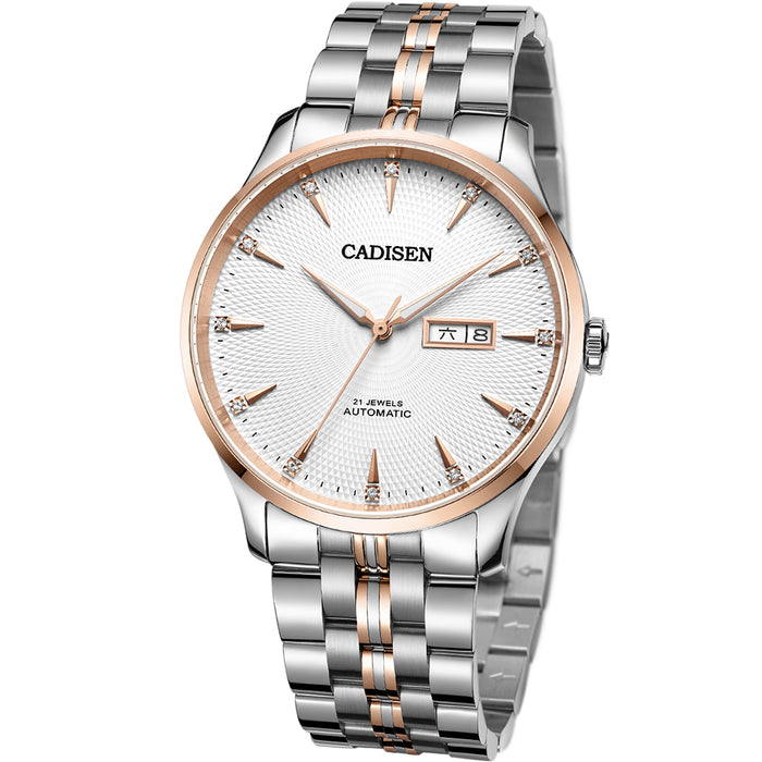 CADISEN C8148M Classic 42mm MIYOTA8215 Mechanical Man Watch