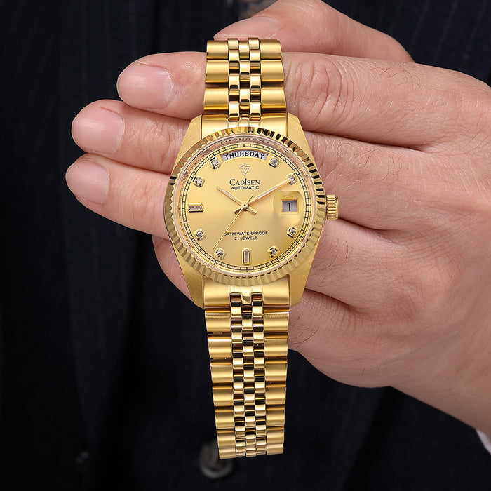 CADISEN C8229M Classic 38mm MIYOTA Mechanical Man Watch