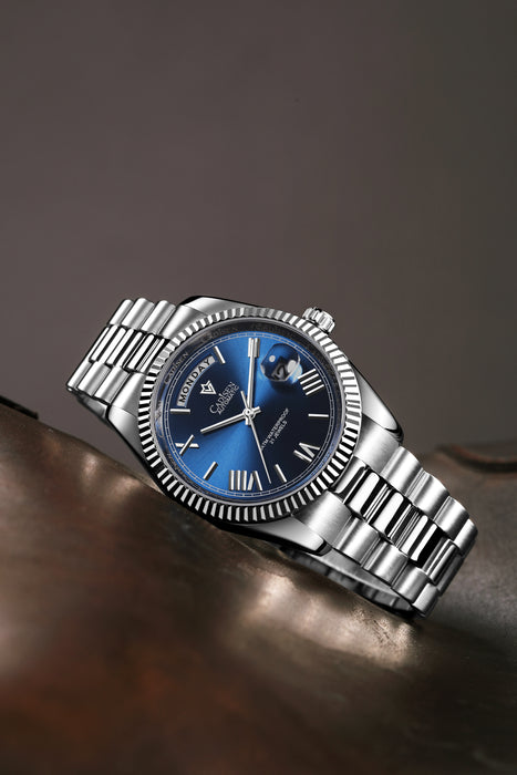 CADISEN C8185M Classic 40mm MIYOTA8285 Mechanical Man Watch