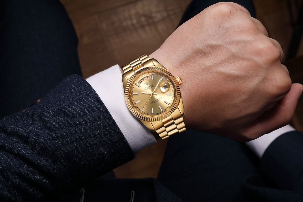 CADISEN C8215M Classic 40mm MIYOTA8285 Mechanical Man Watch