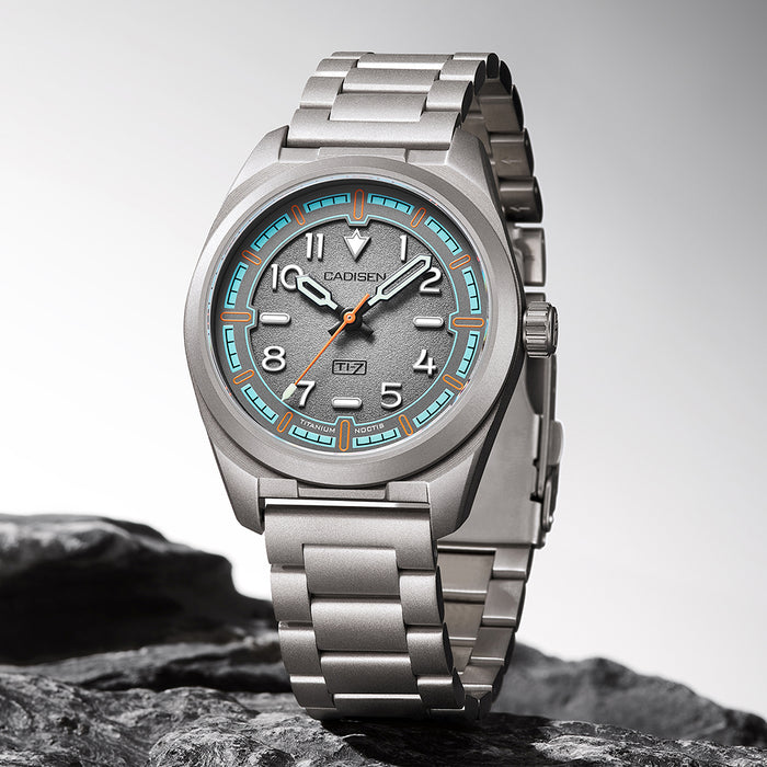 CADISEN Titanium TI-7 NOCTIS GRAPHITE Titanium Strap