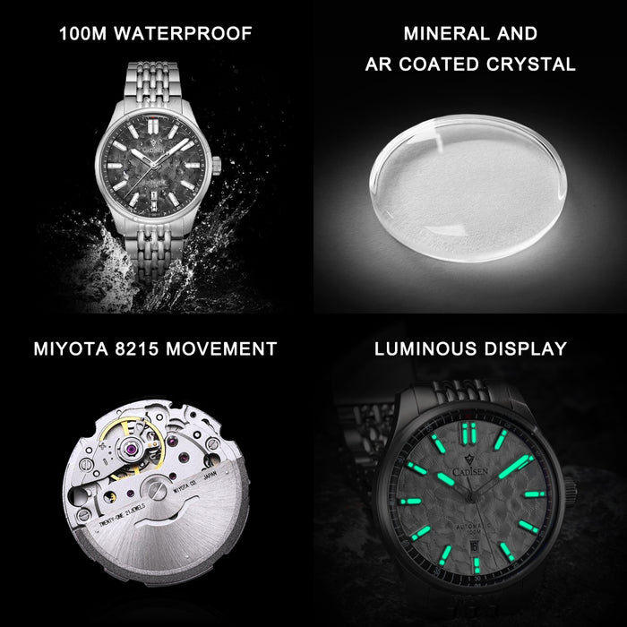 CADISEN C8247M Diver 40mm  Mechanical Man Watch