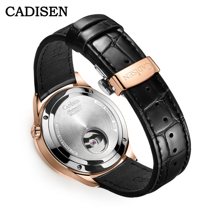 CADISEN C8187M Skelelon 41.5mm MIYOTA82S0 Mechanical Man Watch