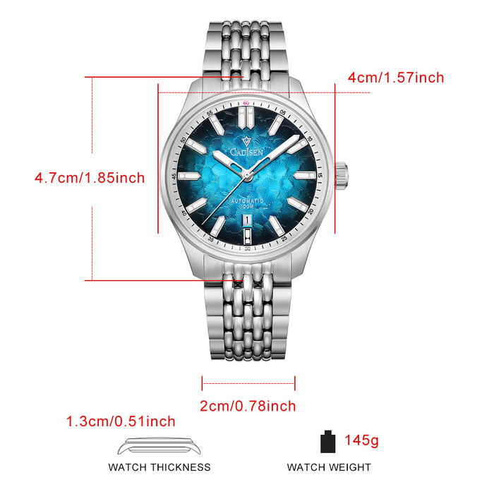 CADISEN C8247M Diver 40mm  Mechanical Man Watch