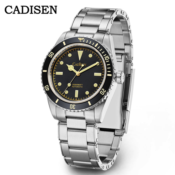 CADISEN C8206M Vintage 38mm NH35 Mechanical Man Watch