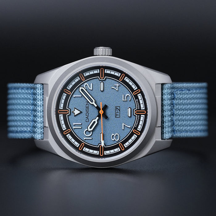 CADISEN Titanium TI-7 NOCTIS BLUE GREY