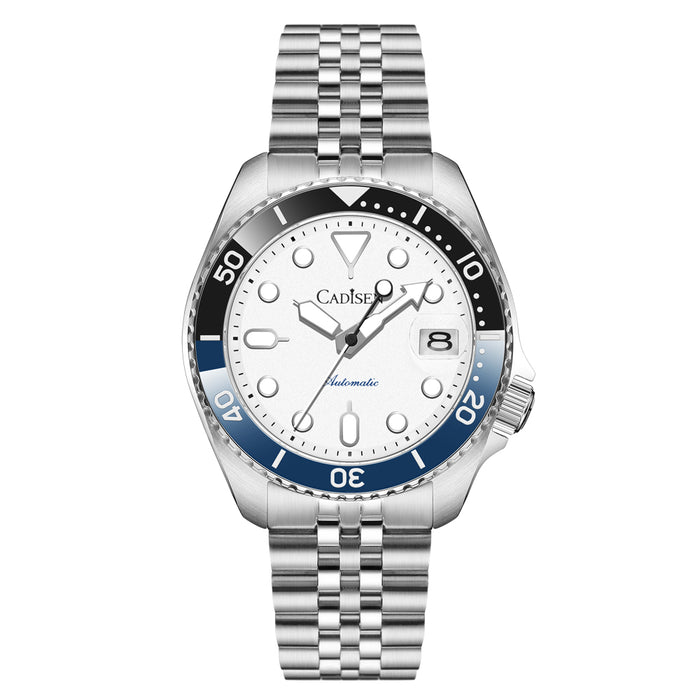 CADISEN C8220M Diver 40mm Mechanical Watch White