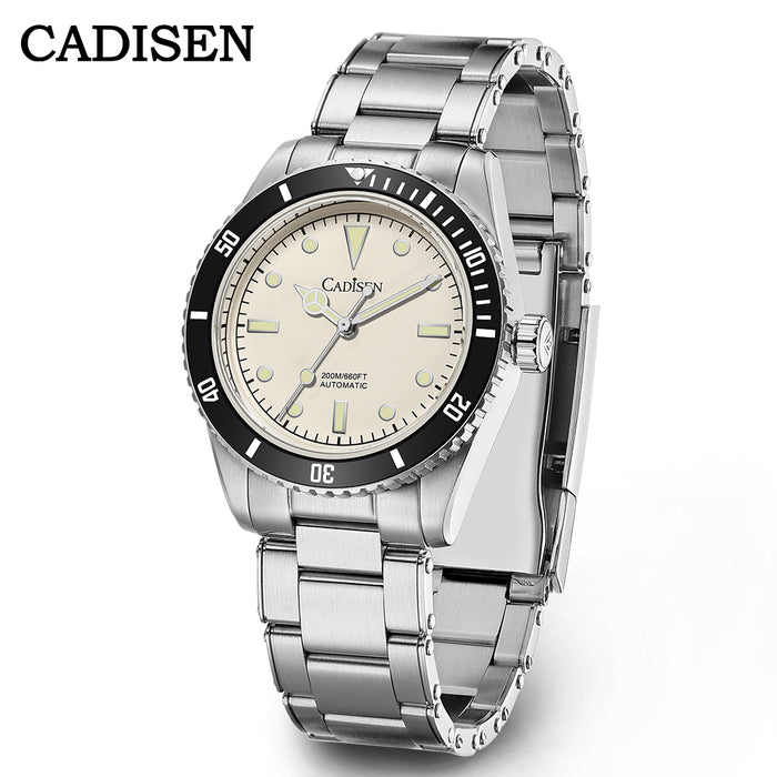 CADISEN C8206M Vintage 38mm NH35 Mechanical Man Watch