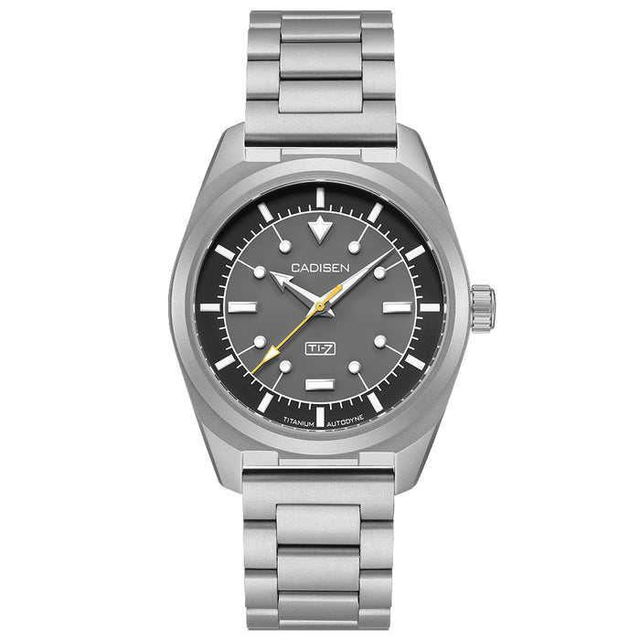 CADISEN Titanium TI-7 Autodyne Gunmetal Titanium Strap