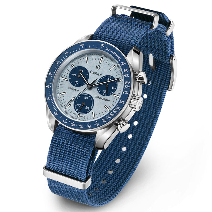 CADISEN C7064M SkyExplorer Chronograph 40mm VK68 Quartz Man Watch