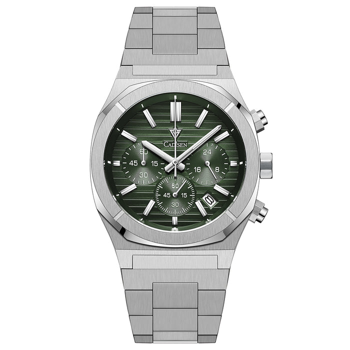 CADISEN C7062M Chronograph 40mm VK63 Quartz Man Watch