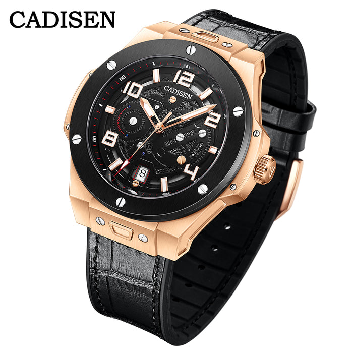 CADISEN C8186M Casual 42mm NH35 Mechanical Man Watch