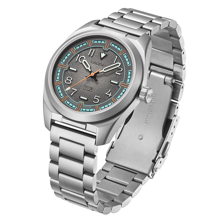CADISEN Titanium TI-7 NOCTIS GRAPHITE Titanium Strap