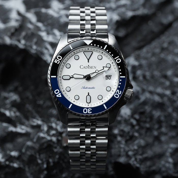 CADISEN C8220M Diver 40mm Mechanical Watch White