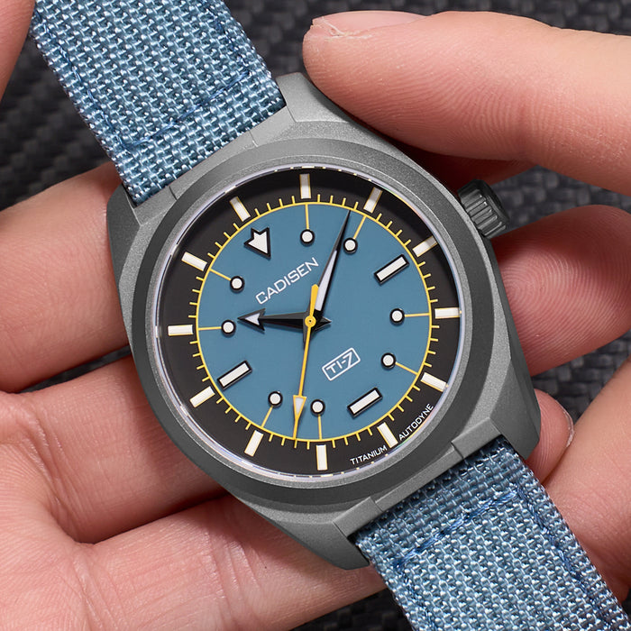 CADISEN Titanium TI-7 Autodyne Midnight Blue