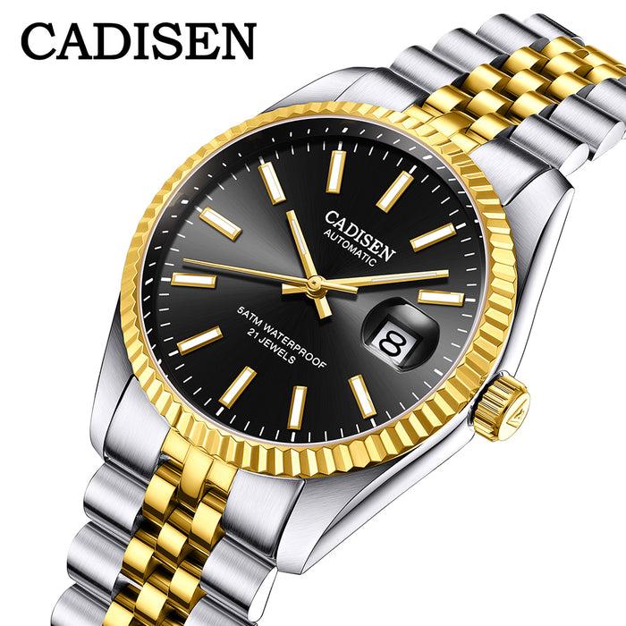 CADISEN C8053M Classic 38mm MIYOTA8215 Mechanical Man Watch