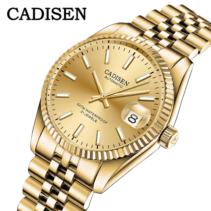 CADISEN C8053M Classic 38mm MIYOTA8215 Mechanical Man Watch