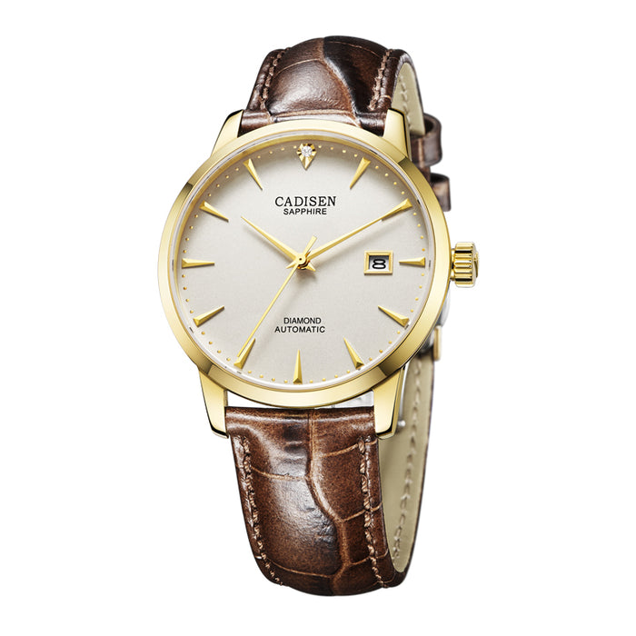 CADISEN C8097M Classic Diamond 41mm MIYOTA9015 Mechanical Man Watch