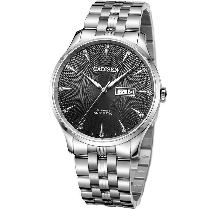 CADISEN C8148M Classic 42mm MIYOTA8215 Mechanical Man Watch