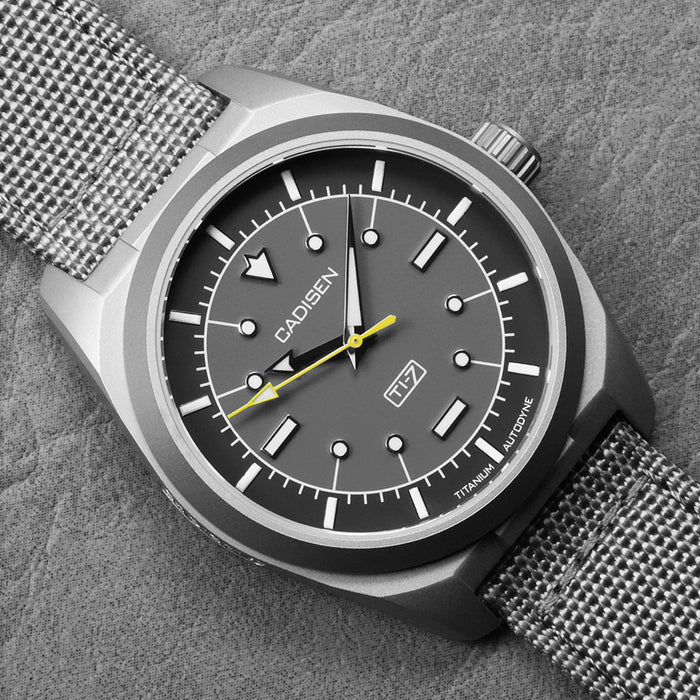 CADISEN Titanium TI-7 Autodyne Gunmetal Gray