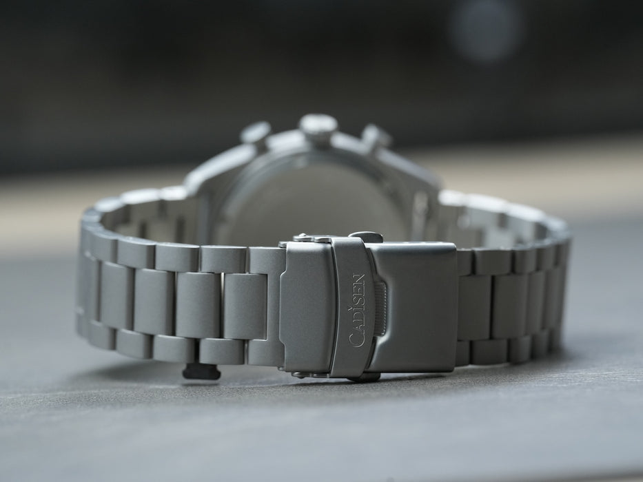 CADISEN Titanium TI-7 Multisync Midnight Blue Titanium Strap