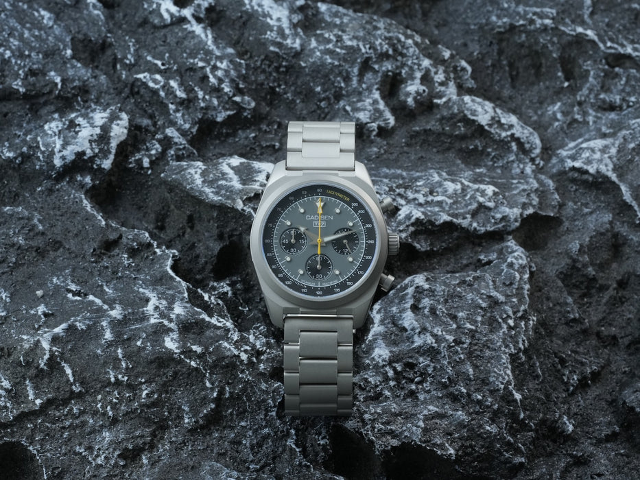 CADISEN Titanium TI-7 Multisync Gunmetal Titanium Strap
