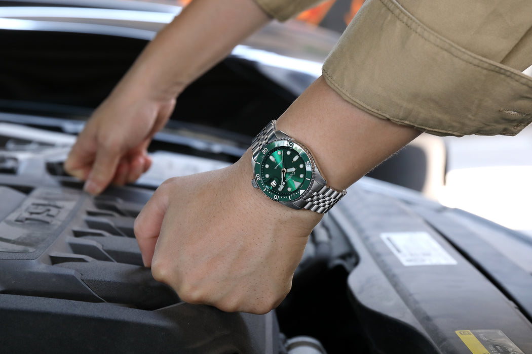 CADISEN C8220M Diver 40mm NH35 Mechanical Watch Green