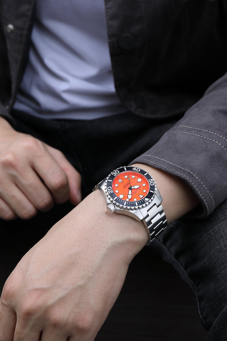 CADISEN C8232M Aqua Diver 40mm NH35 Mechanical Man Watch