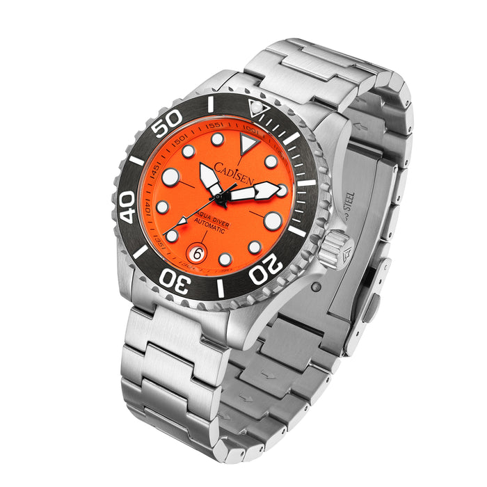 CADISEN C8232M Aqua Diver 40mm NH35 Mechanical Man Watch