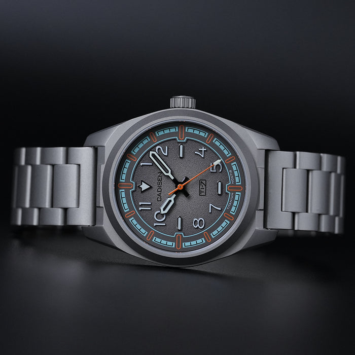 CADISEN Titanium TI-7 NOCTIS GRAPHITE Titanium Strap